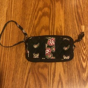 Floral Clutch with Adjustable Strap